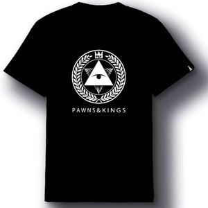 Pawns & Kings Screen printed t-shirt.